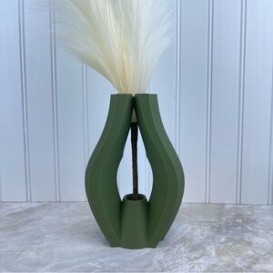 Unique Modern Vase, The Krono Vase, Flower Vase, Dried Flowers